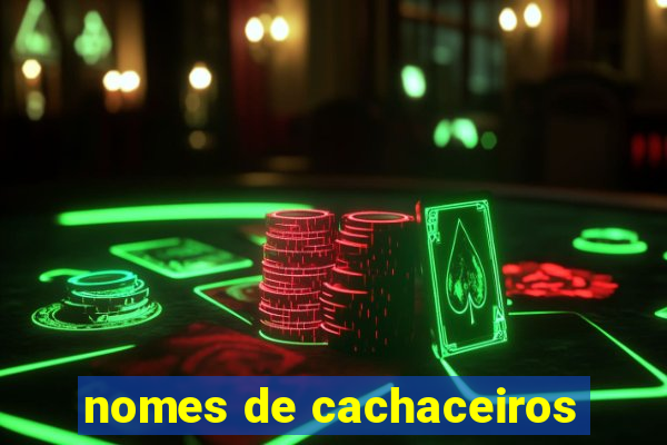 nomes de cachaceiros